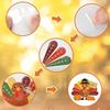 Turkey Bulletin Board Decoration Set Thanksgiving Turkey Crafts Kits DIY Printed Paper Turkey Cutouts Thanksgiving Decor for Home Party Decoration