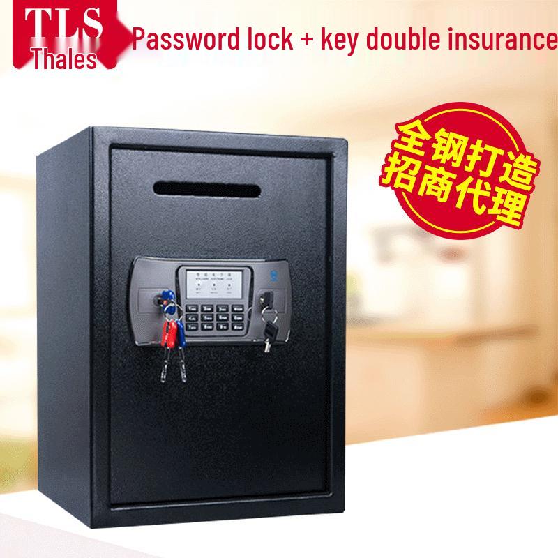 Coin-Operated Electronic Double-Door Safe for Home Office Anti-Theft Security (8-50 Doors) H500*W350*D330