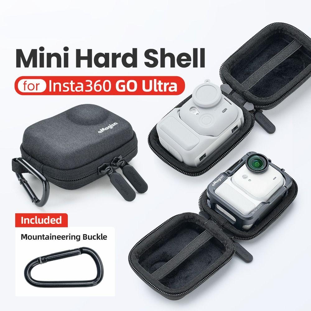 Portable Camera Mini Body Bag Protective Shockproof Carrying Case Lightweight Storage Bag for Insta360 GO Ultra