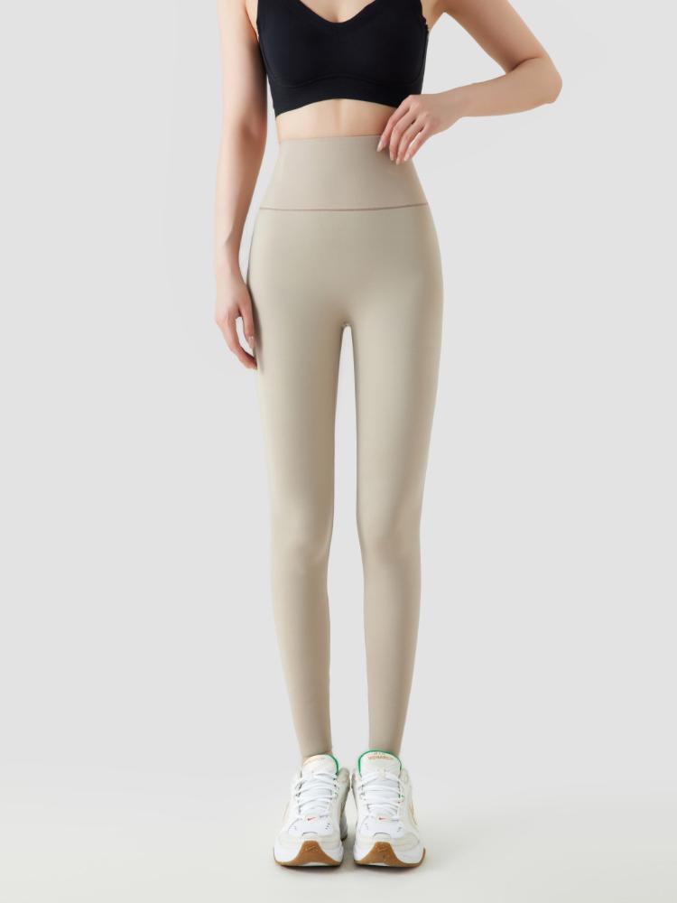 Autumn Winter Plus Velvet Shark Leggings Women Thick Warm Leggings High Waist Seamless Slim-Fit Thermal Pants