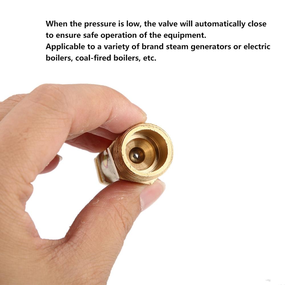 1Pcs G1 2 Blow Off Valve Spring type Safety Valve For Steam Generators(3KG)