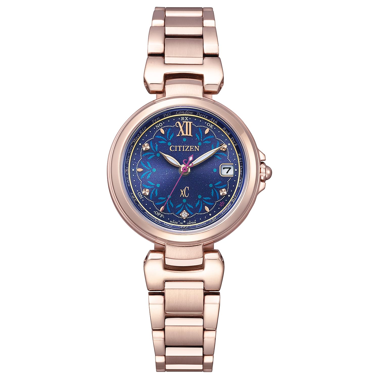 

Cross Sea CITIZEN Disney Collection Anna Waterproof Limited Model Sakura Colour Pink [Citizen] Character EC1037-77L для жінок