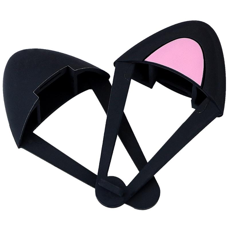 Headphone Ear Pendant Universal Headsets Accessories Earmuffs Headsets Decorations Lightweight Silicone Cats Ear Pendant