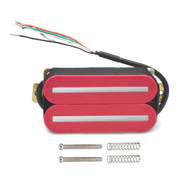1 Set Guitar Diy Accessories Super Power Electric Guitar Hot Dual Rails Pickup Humbucker Pickup