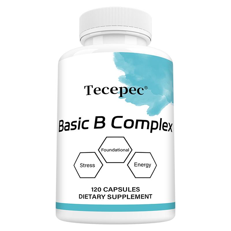 

Basic B Complex Dietary Supplement, With Vitamin B6, B12, Thiamin, 120 Capsules 120 Capsules