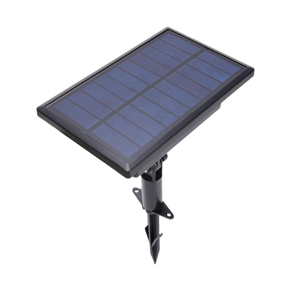 Solar Drip Irrigation Kit for 10 Potted Plants with 6 Timer Modes 400ml Min Flowrate 33ft Hose Automatic Plant Watering