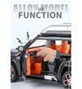 1/24 BYD Yangwang U8 Alloy SUV Car Model Diecast Metal New Energy Off-Road Vehicles Car Model Sound and Light Childrens Toy Gift