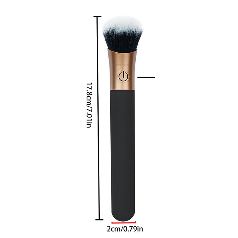 Electric Cosmetic Brush Foundation Blush Loose Powder Brush Beauty Tools Washable Vibration Rechargeable Makeup Brush Tools