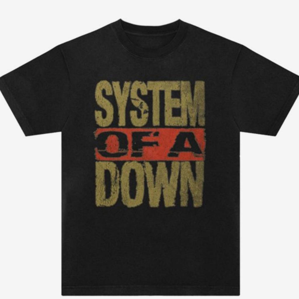 Fit System of A Down Cotton Band Shirt Unisex Summer Short Sleeve Fashion Brand Tee Luxury Casual Vintage
