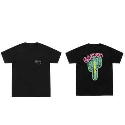 Sommer Neu Cactus Jack T-Shirt Herren Damen Hohe Qualität Top T-Shirts Hip Hop Lässiges T-Shirt 100% Baumwolle T-Shirts