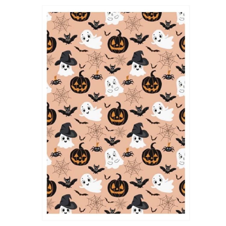Halloween Water Soluble Stickers, Clay Transfer Paper Water Soluble Clay Transfer Sheet for Clay Earrings Jewelry Making