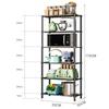 Overflowing Colors Multi-Layer Kitchen Microwave and Pot Storage Rack