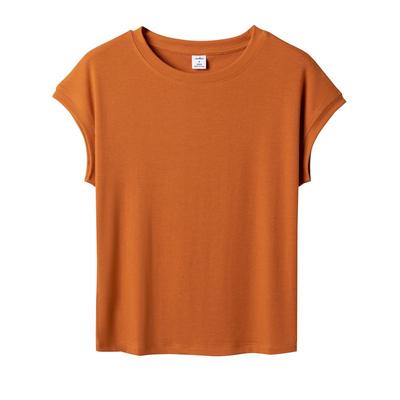 Short Flying Sleeve Women T Shirt  Korean Style Solid Color T Shirt Female Cozy Female T-shirt Chic Top Tee Shirts