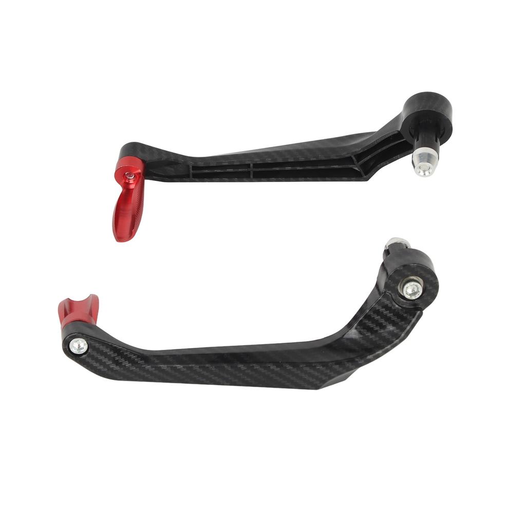 Motorcycle Brake Lever Hand Guard Aluminium Alloy Red Motorcycle Conversion Accessory for Outdoor