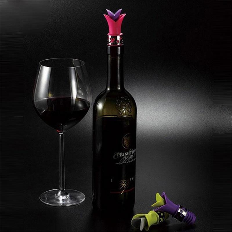1PC Zinc Alloy Wine Bottle Stopper Bar Tools Snow Shape Wine Preserver Stopper 1PC Zinc Alloy Wine Bottle Stopper Bar Tools Snow Shape Wine Preserver Stopper