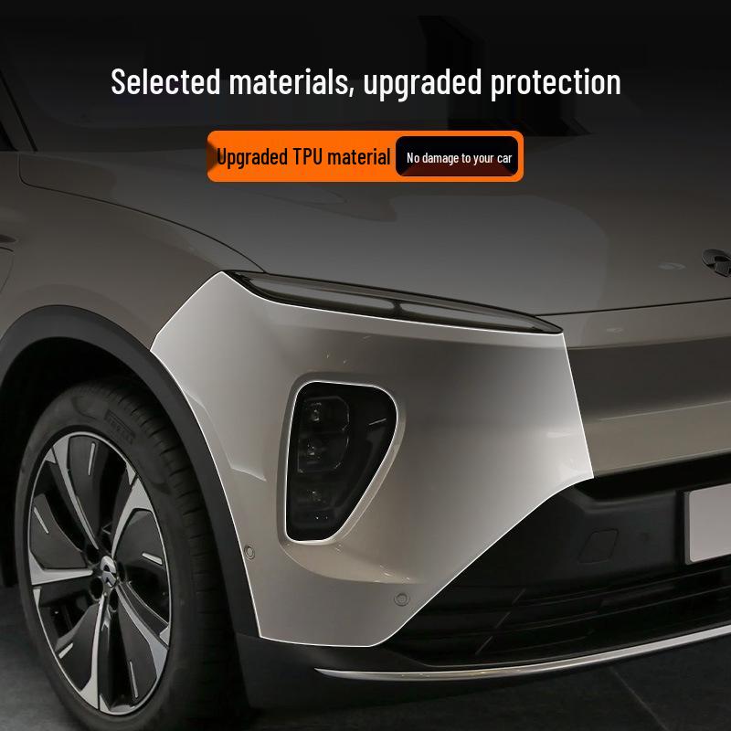 NIO ES8 Vorgeschnittene TPU Transparente Unsichtbare Schutzfolie für Stoßfänger vorne und hinten