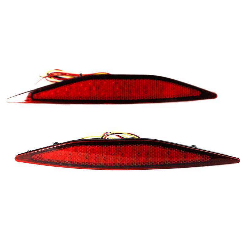 For Golf 7 2013-2015 Rear Bumper Reflector Warn Brake Turn Fog Light,Turn Signal Light With Normal DRL Brake Light