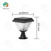 Solar LED Outdoor Pillar/Wall Light