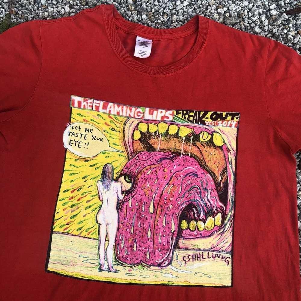 Vintage The Flaming Lips 2014 Tour T shirt IM0829 Unisex T-Shirt XXXL