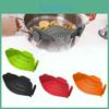 Strainer On Clip Pan Silicone Pot Drainer Fruit Colander Food Filter Kitchen