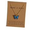Fashion Romantic Butterfly Necklace for Women Girl Blue White Orange Color Animial Design Choker Neck