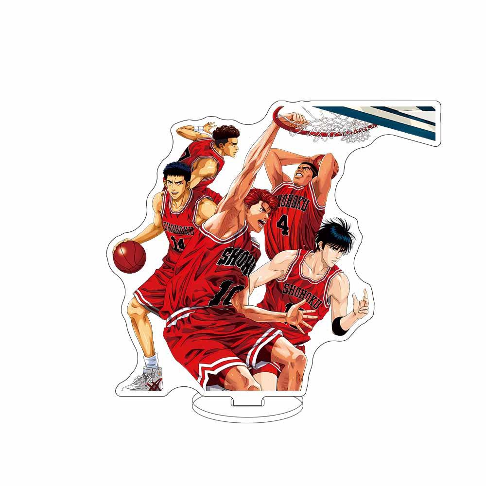 Kaede Rukawa Sakuragi Hanamichi Stojící akrylový stojan Japonské anime SLAM DUNK Role Figurka Model Plate Cospaly