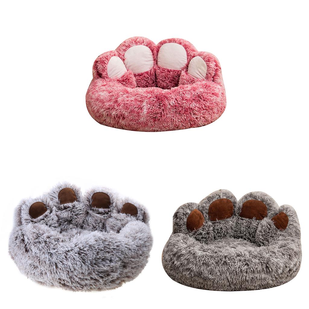 Kleine Katze Winterbett Hunde Schlafmatte Haustierhausmatte Weiches Verdicktes Plüschkissen Katzenbett Warmes Offenes Bett Hundezubehör