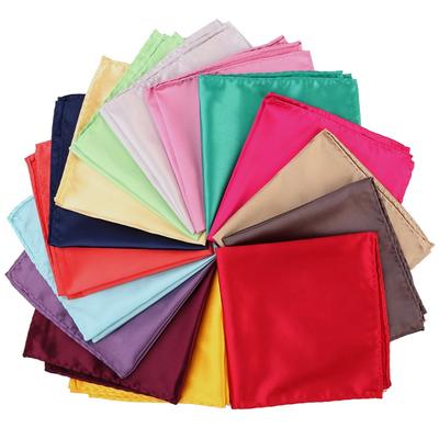 Herren einfarbiges Taschentuch 31 Farben 30x30cm Anzug kleines quadratisches Tuch Hochzeitsfeier Kleid Taschentuch Brusttuch Herren