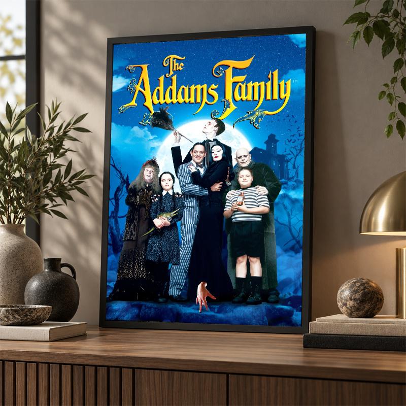The Addams Family Diamond Painting Kit 5D Full Drill DIY Diamond Mosaic Wall Art Home Decor