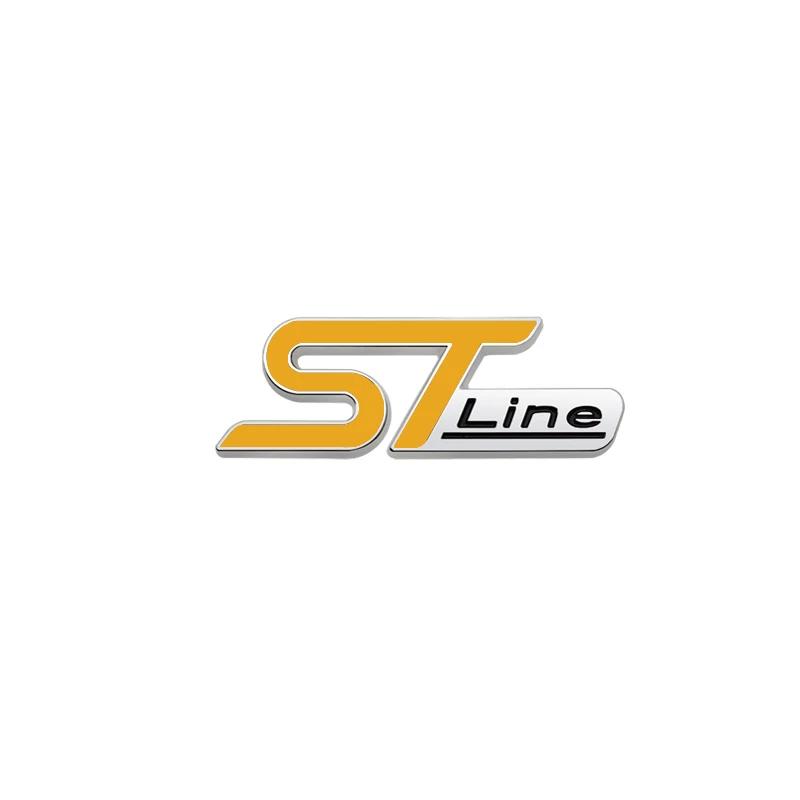 3D Metal Car Emblem Decal Auto Grille Badge For Ford ST Line Fiesta Focus Edition Car KUGA Mondeo Ecosport Auto Accessories
