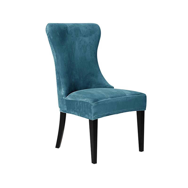 

2023 Silver Fox Velvet із вигнутим чохлом на стілець із високою спинкою – сучасний, протиковзкий, зносостійкий дизайн See details for specific dimensions