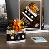 Educational Retro Camera Building Blocks: Compatible with Lego, Fun High-Block Toys for Boys & Girls, Perfect as Desktop Ornaments