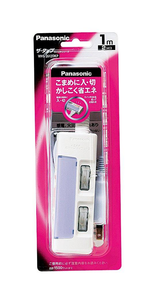 

Panasonic The Tap Switch Series 2 Ports 1m WHS2612DKP Extension Cord синій