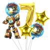 6 ks fóliové balónky narozeninový motiv Party dekorace Potřeby pro miminko Chlapecké děti Hračky Air Globos