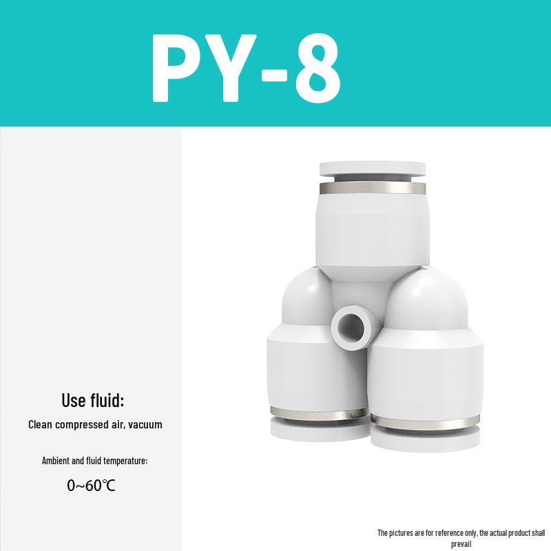 Pneumatik Schlauch Zylinder T-Stück Schnellkupplung (4-16 mm)