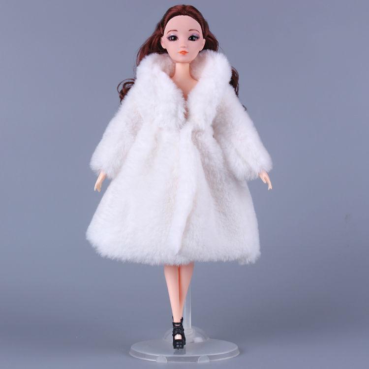 Long Sleeve Soft Furry Fur Coat Winter Warm Casual Wear