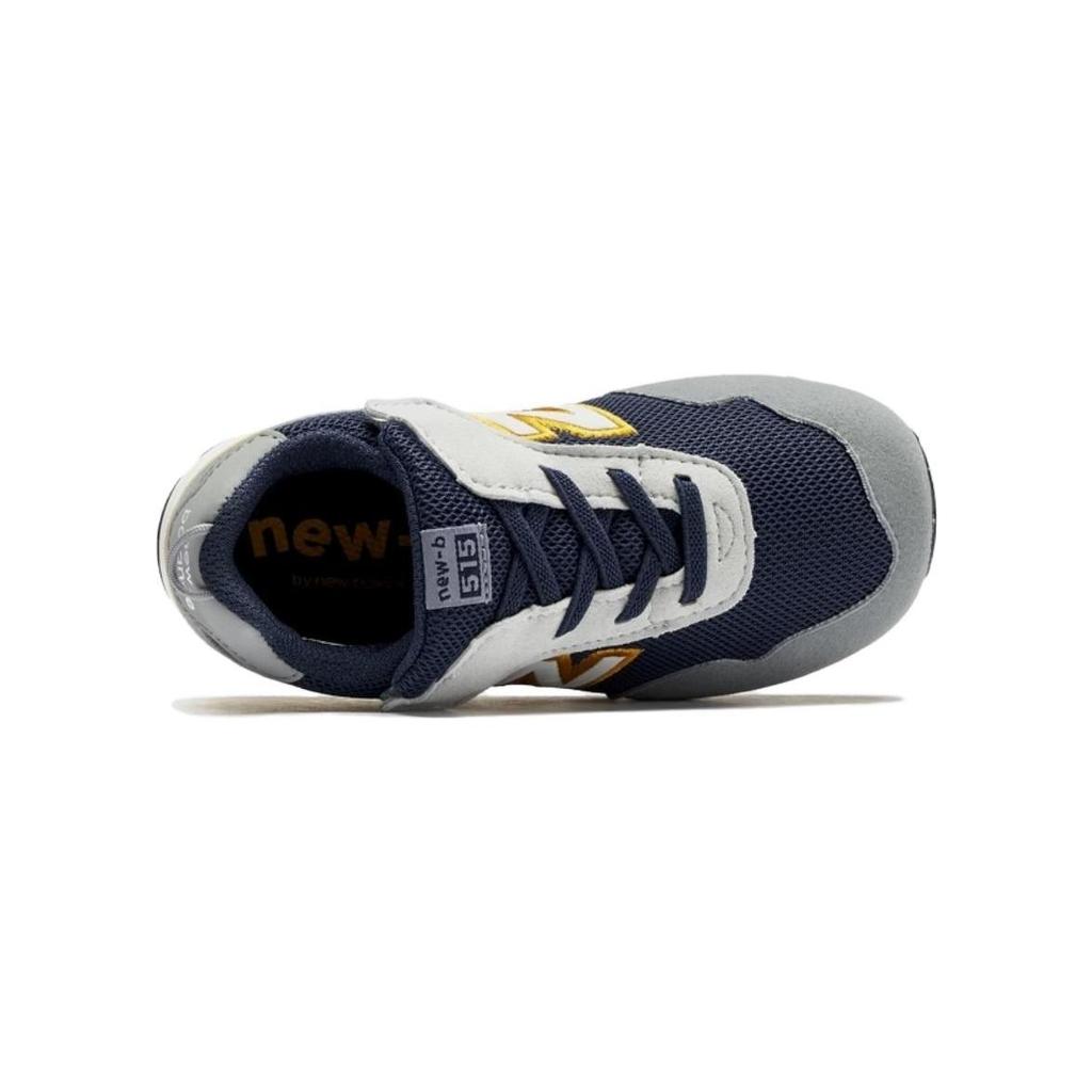 New Balance NB 515 Versatile Anti Kick Low Top Toddler Shoes Asphalt Gray Infant And Toddler NW515FY