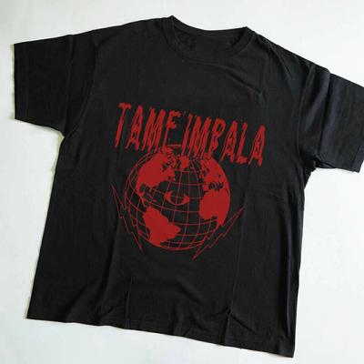 Tame Impala Red Globe S  Black Men S-234XL  D032 Unisex T-Shirt