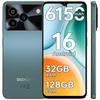 Telefon DOOGEE Note56 Pro Android 16 Deblocat, Smartphone 32GB+128GB/TF 2TB, Octa Core 6.56" HD+ 90Hz Mobil 6150mAh, Cameră 13MP+8MP, Dual SIM/GPS/NFC