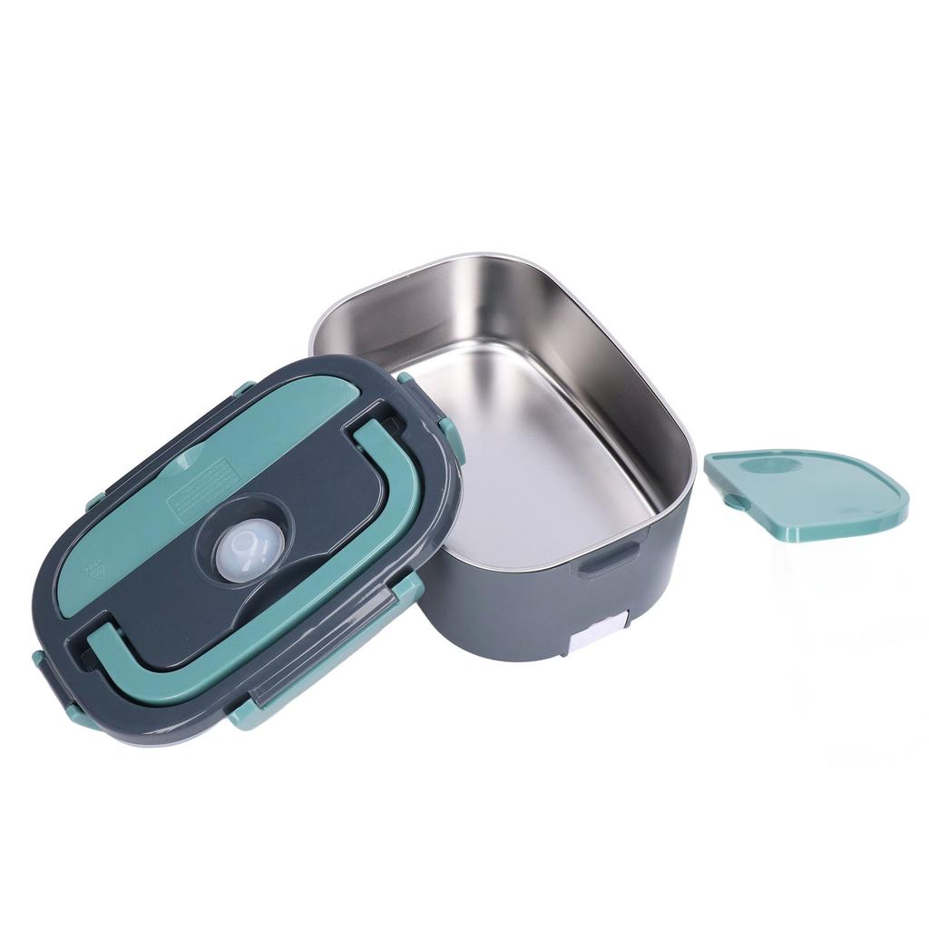 2 in 1 Home Auto Elektrische Lunchbox Speisenwärmer Heizung Thermische Mittagessen Container 304 Edelstahl