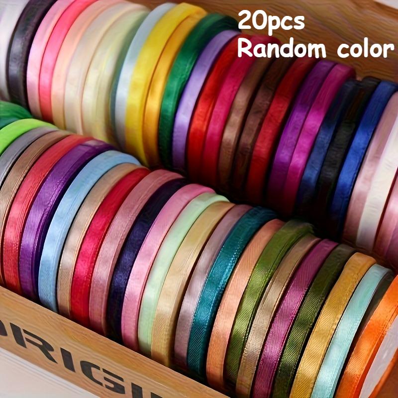 20/10pcs Elegant Ribbon, Gift Wrapping Tape and Party Decorations - For DIY Crafts, Balloon Arrangements, and Festive Decoration