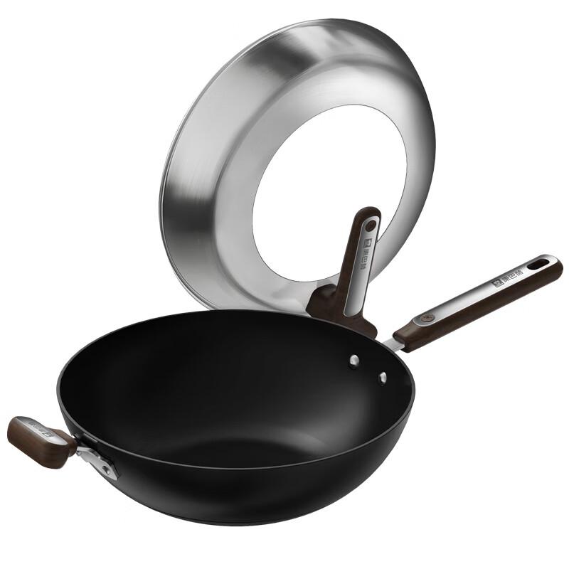 Kangbach 32cm Energy-Gathering Rust-Proof Cast Iron Wok