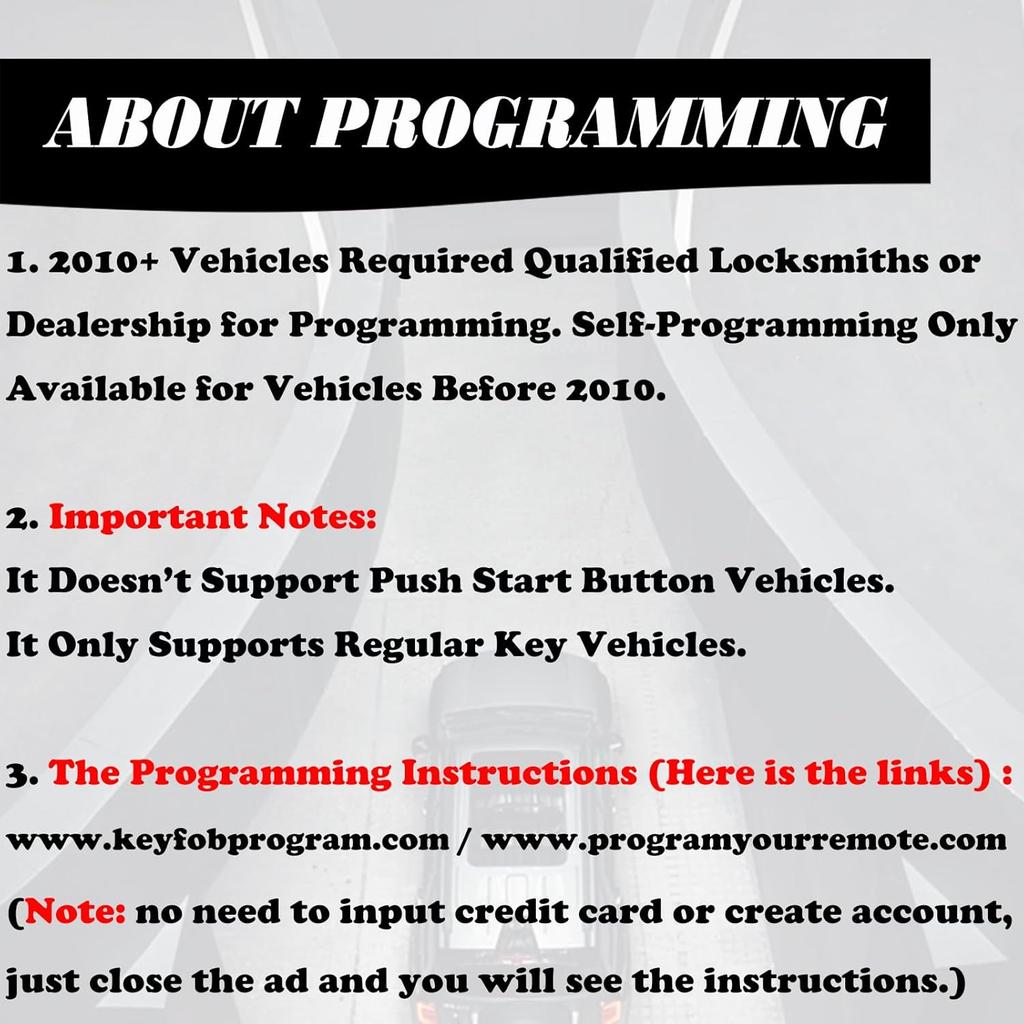 Mechanmagic Keyless Entry Remote Control Key Fob Replacement Fits For Chevy Traverse 2007-2016 Tahoe Suburban GMC Acadia Yukon XL Denali Buick