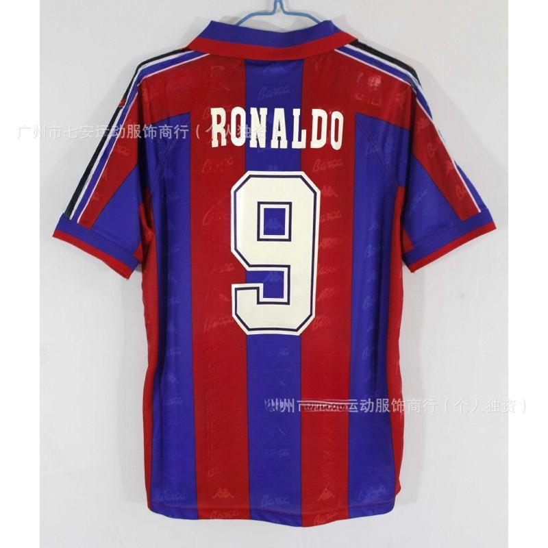 Vintage Jersey Football Jersey AC Ronaldo Zidane Maldini Messi Boca Carlos National Team Jersey