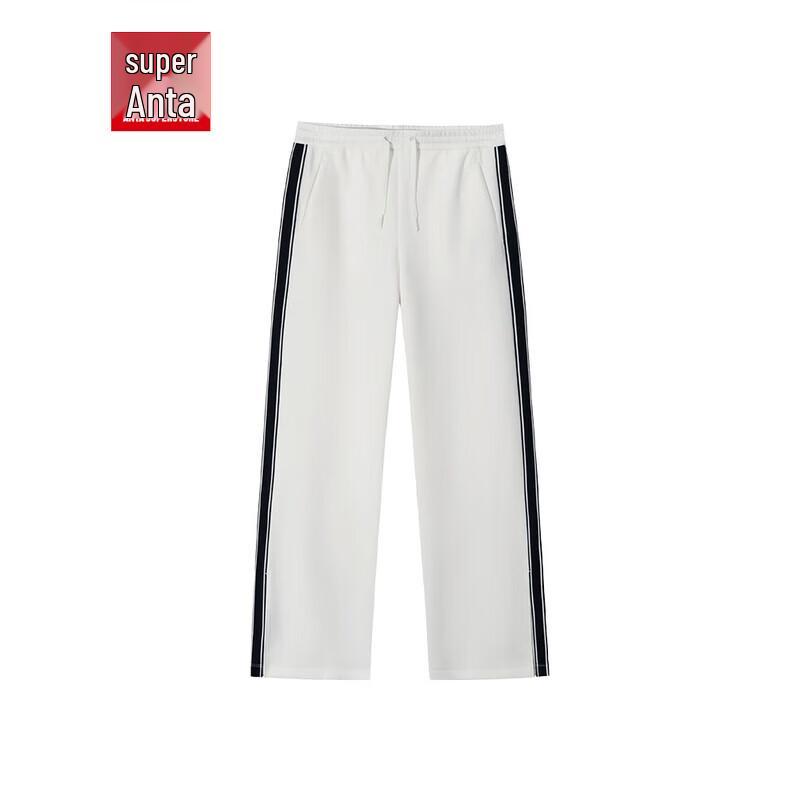 ANTA Women s Retro Color-Block Straight-Leg Casual Pants L