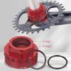 Bicycles 12 Speed Chainring Lockring Adapter Removal Tool Direct Mount Installation Tool for Mountain Bikes Crankset