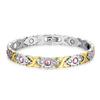 European American Style Detachable Magnetic Rhinestone Men's & Women's Bracelet
