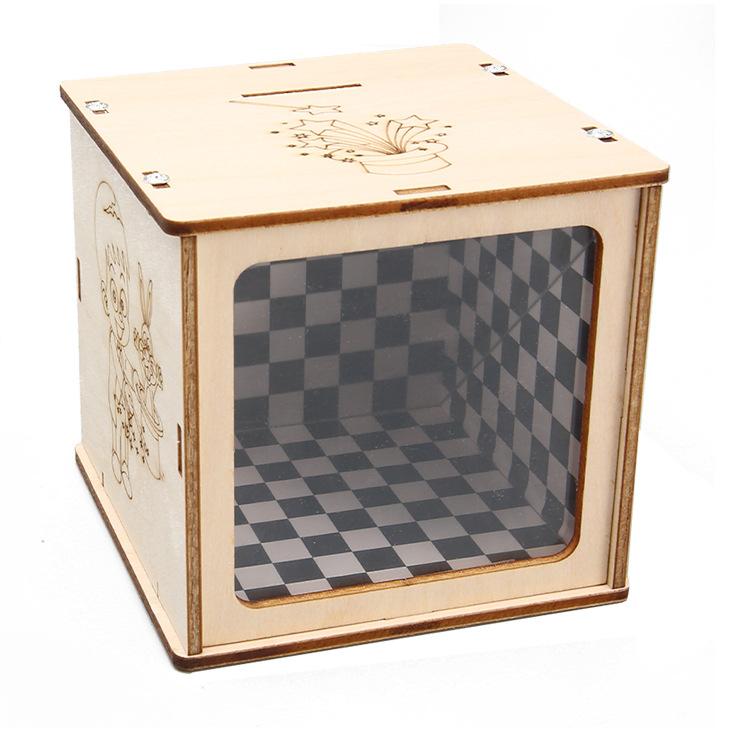 Magic Box Money Box Handmade DIY Science and Technology Small Production Material Package/Students Experiment Puzzle Development Teaching Aids
