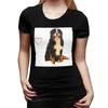 Bernese Mountain Dog Lover TShirt for Women ONeck Streetwear T Shirts Womens Tees Short Summer Clothes Tops