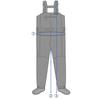 Hybrid Chest Sock Waders LL [Jointer]